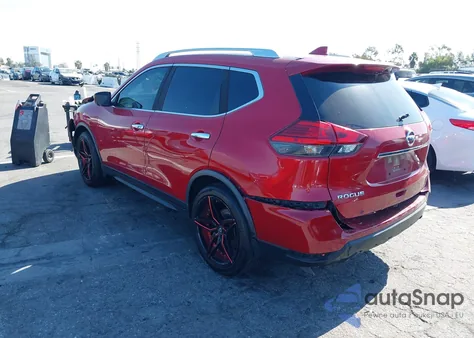 2017 Nissan Rogue Sv from USA, damaged, VIN JN8AT2MT6HW396184
